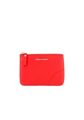 COMME des GARCONS Classic Leather Zip Wallet in Orange - Orange. Size all.