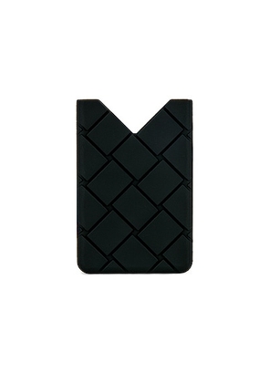 Bottega Veneta Card Case in Black - Black. Size all.