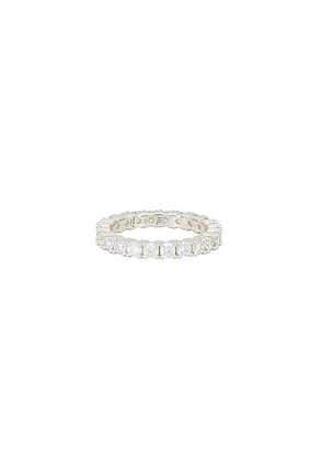Hatton Labs Eternity Ring in White - White. Size 10 (also in 10 1/2, 9, 9 1/2).