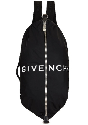 Givenchy G-Zip Duffle Backpack Medium in Black - Black. Size all.