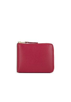 COMME des GARCONS Classic Leather Zip Wallet in Red - Red. Size all.