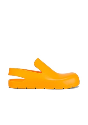 Bottega Veneta Puddle Slingback Sandals in Tangerine - Tangerine. Size 38 (also in 39, 40).