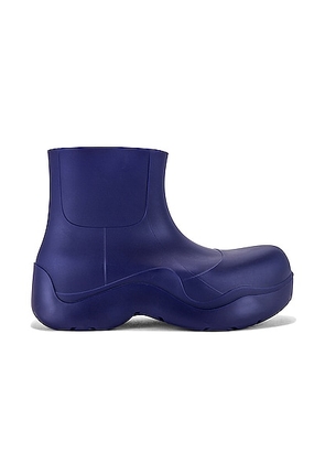 Bottega Veneta Puddle Ankle Boot in Unicorn - Purple. Size 40 (also in 41, 42).
