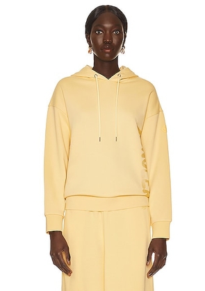 Moncler Hooded Sweatshirt in Yellow - Yellow. Size 3/L (also in ).