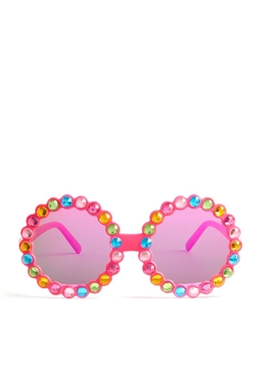 Billieblush Gemstone-Encrusted Sunglasses