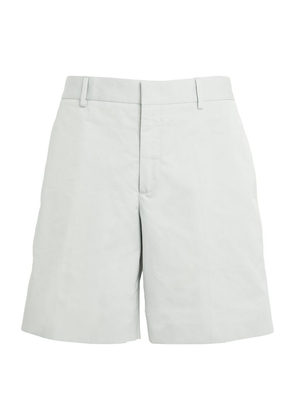 Off-White Cotton Tailored Shorts