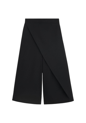 Loewe Wrapped Cropped Wide-Leg Trousers