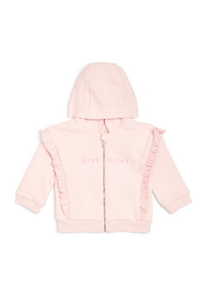 Givenchy Kids Ruffle-Detail Zip-Up Hoodie (6-18 Months)