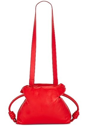 loewe Loewe Flamenco Clutch Puffer Bag in Lipstick - Red. Size all.