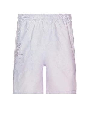 Objects IV Life Swimming Shorts in Lilac Fade - Lavender. Size L (also in M, S, XL).