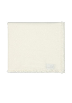 HAWKINS NEW YORK Essential Cotton Tablecloth in Ivory - Ivory. Size all.