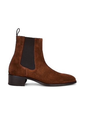 TOM FORD Ankle Boot in Burnt - Brown. Size 10 (also in 11, 8).