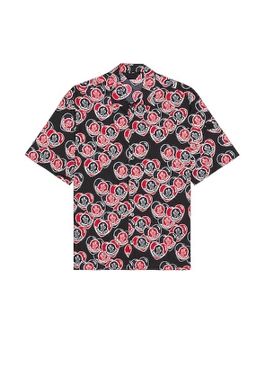 Moncler Shirt in Multi - Red. Size L (also in M, S).