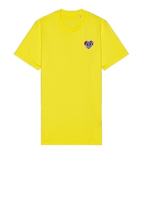 Moncler T-shirt in Yellow - Yellow. Size L (also in M, S, XL/1X).