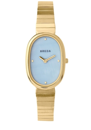 Breda Jane Watch in Metallic Gold.
