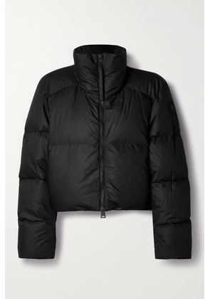 Canada Goose - Garnet Cropped Quilted Cotton-shell Down Jacket - Black - x small,small,medium