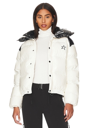 Perfect Moment Moment Puffer Jacket in White. Size M, S, XS.