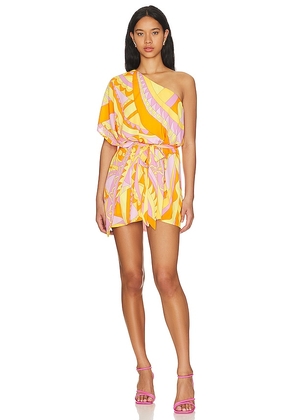 Show Me Your Mumu Trish Dress in Yellow. Size S, XS.