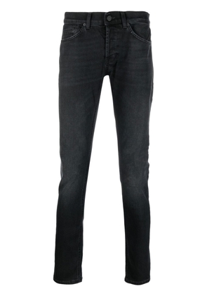 DONDUP low-rise straight-leg jeans - Black