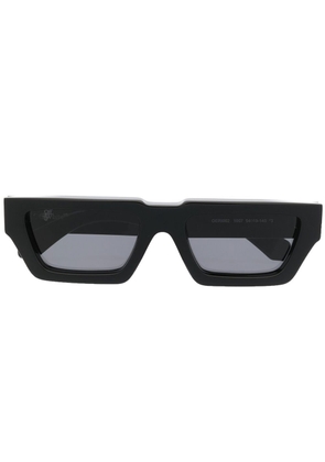 Off-White Manchester rectangular-frame sunglasses - Black