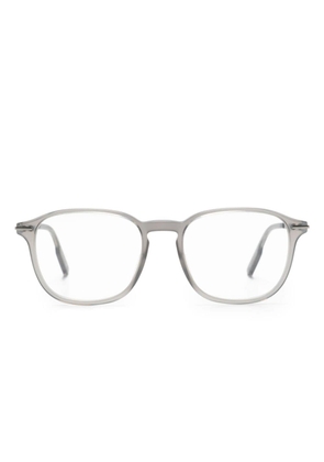 Zegna transparent square-frame glasses - Grey