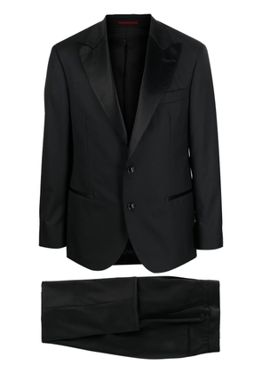 Brunello Cucinelli wool tuxedo suit - Black