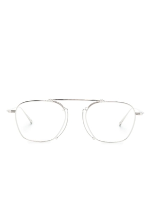 Matsuda pilot-frame optical glasses - Silver