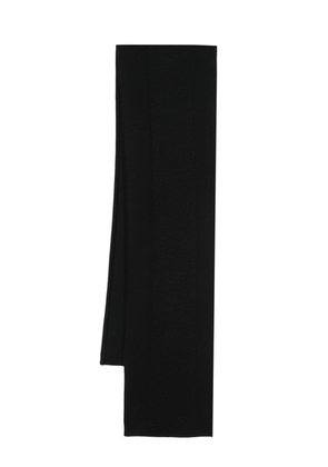 Max & Moi Aude ribbed scarf - Black