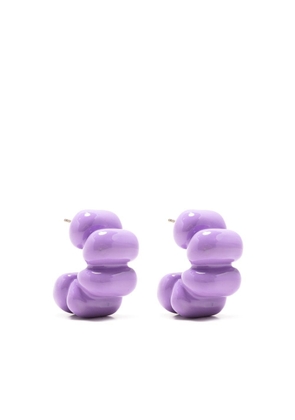 Sunnei bubble hoop earring - Purple