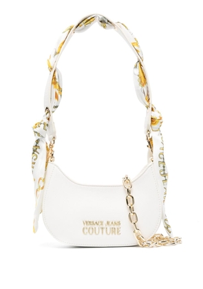 Versace Jeans Couture Thelma logo-plaque shoulder bag - White