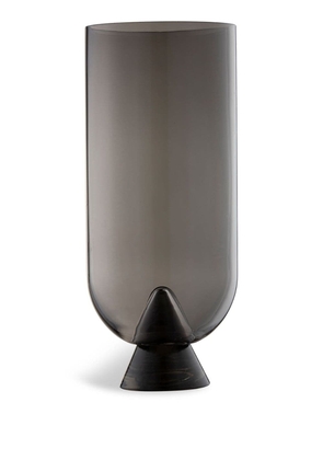 AYTM Glacies glass vase - Black