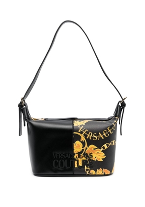 Versace Jeans Couture Chain Couture-print shoulder bag - Black