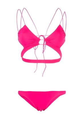 Amazuìn tonal-design bikini - Pink