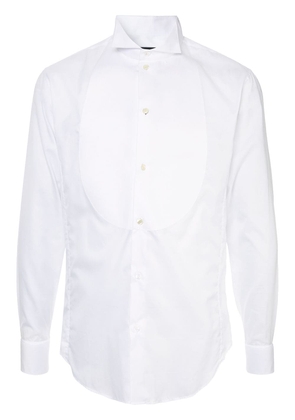 Giorgio Armani classic bib shirt - White