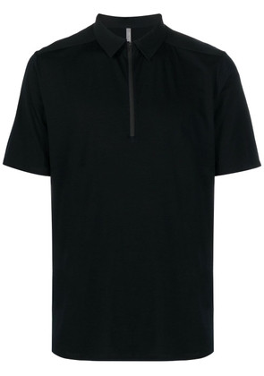 Veilance zipped polo shirt - Black