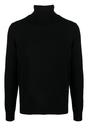 Cenere GB fine-knit roll-neck jumper - Black