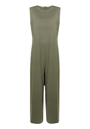 Osklen sleeveless cotton jumpsuit - Green