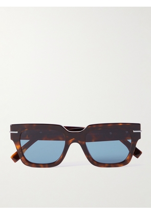Fendi - Fendigraphy Square-Frame Tortoiseshell Acetate Sunglasses - Men - Tortoiseshell