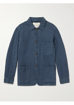 Portuguese Flannel - Labura Slim-Fit Linen Jacket - Men - Blue - XS