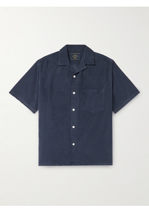 Portuguese Flannel - Convertible-Collar Cotton-Corduroy Shirt - Men - Blue - XS