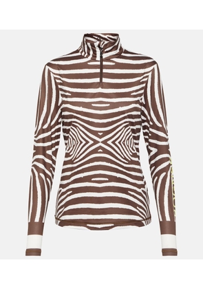 Bogner Beline zebra-print sweater