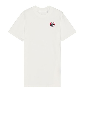 Moncler T-shirt in White - White. Size L (also in M, XL/1X).