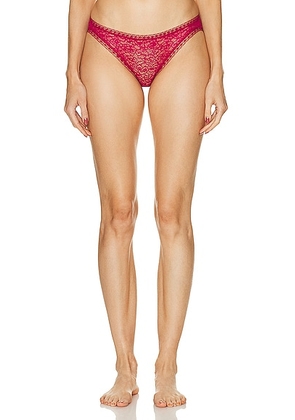 ERES Veloute Panty in Pavot 23h - Red. Size 44 (also in 38).