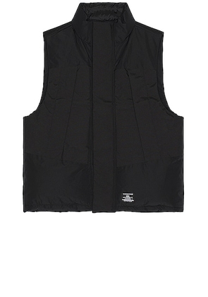 ALPHA INDUSTRIES PCU Mod Vest in Black - Black. Size M (also in L, S).