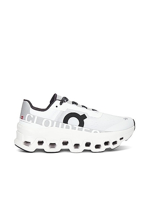 On Cloudmonster Sneaker in All White - White. Size 7.5 (also in ).