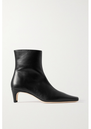 STAUD - Wally Leather Ankle Boots - Black - IT35,IT35.5,IT36,IT36.5,IT37,IT37.5,IT38,IT38.5,IT39,IT39.5,IT40,IT40.5,IT41,IT41.5,IT42