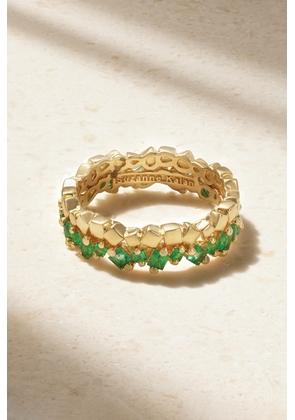 Suzanne Kalan - 18-karat Gold Emerald Ring - 6,7,8