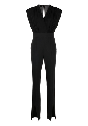 PINKO pleat-detail jumpsuit - Black
