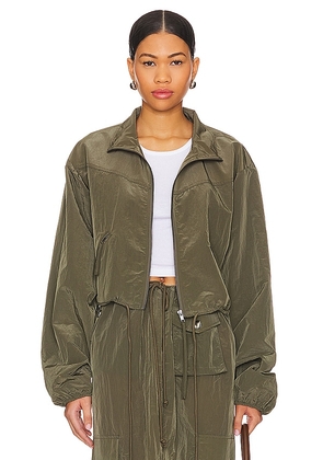 Lovers and Friends Noah Jacket in Olive. Size M, S, XL, XS, XXS.