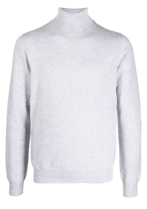 Malo roll neck cashmere sweater - Grey